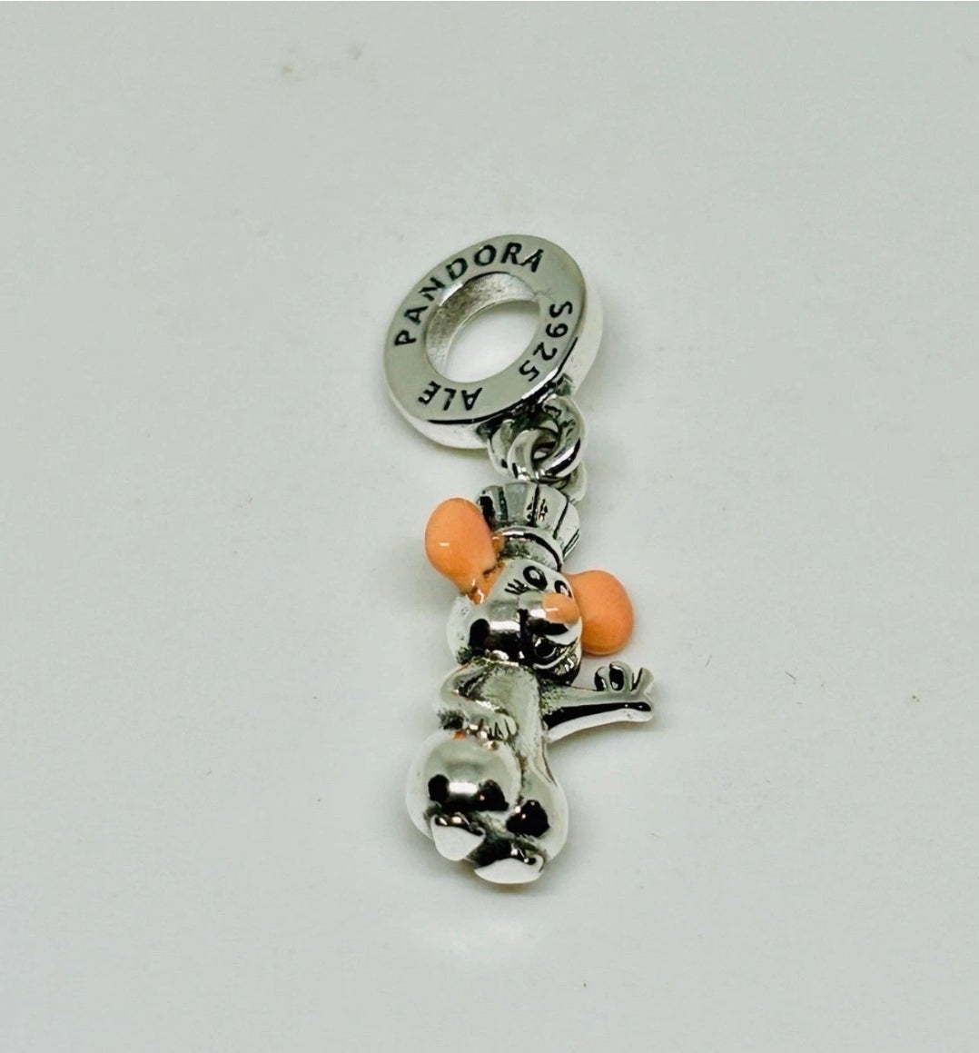 AUTHENTIC PANDORA DISNEY PIXAR REMY RATATOUILLE DANGLE CHARM #792029C01 B37