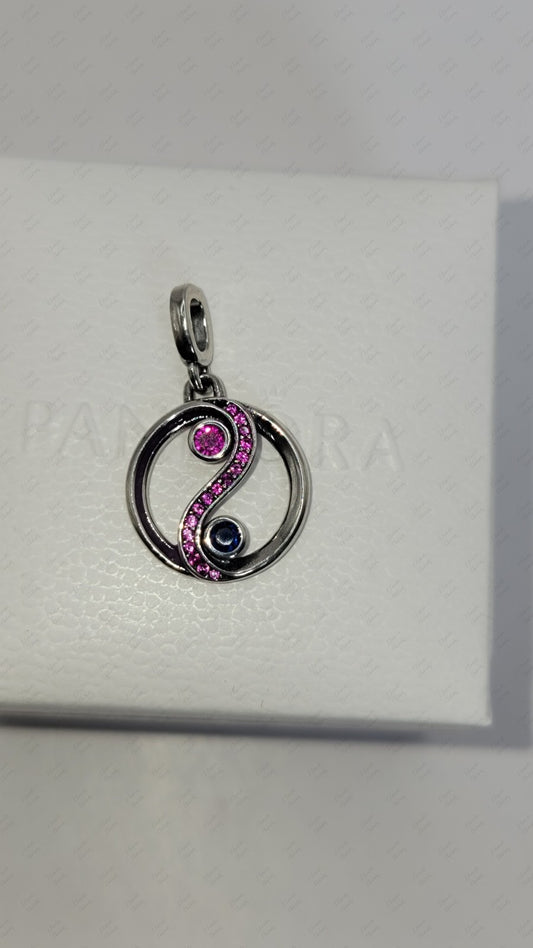 Autenthic Pandora Me Balance Yin & Yang Medallion Charm - 792307C01 W/ Box B36