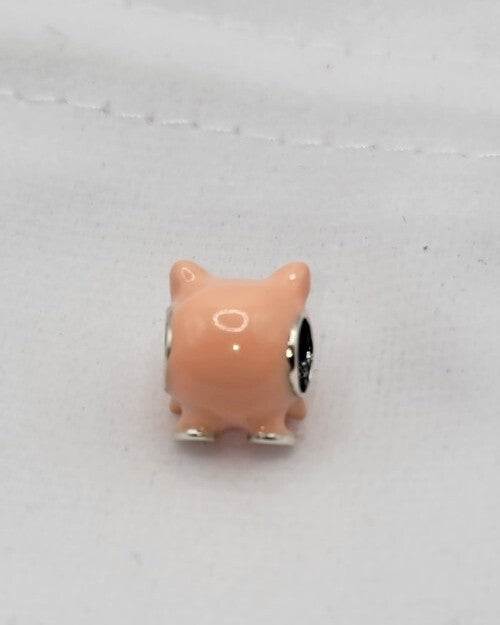 Autenthic Sterling Silver Pokemon Jigglypuff Bead Charm 