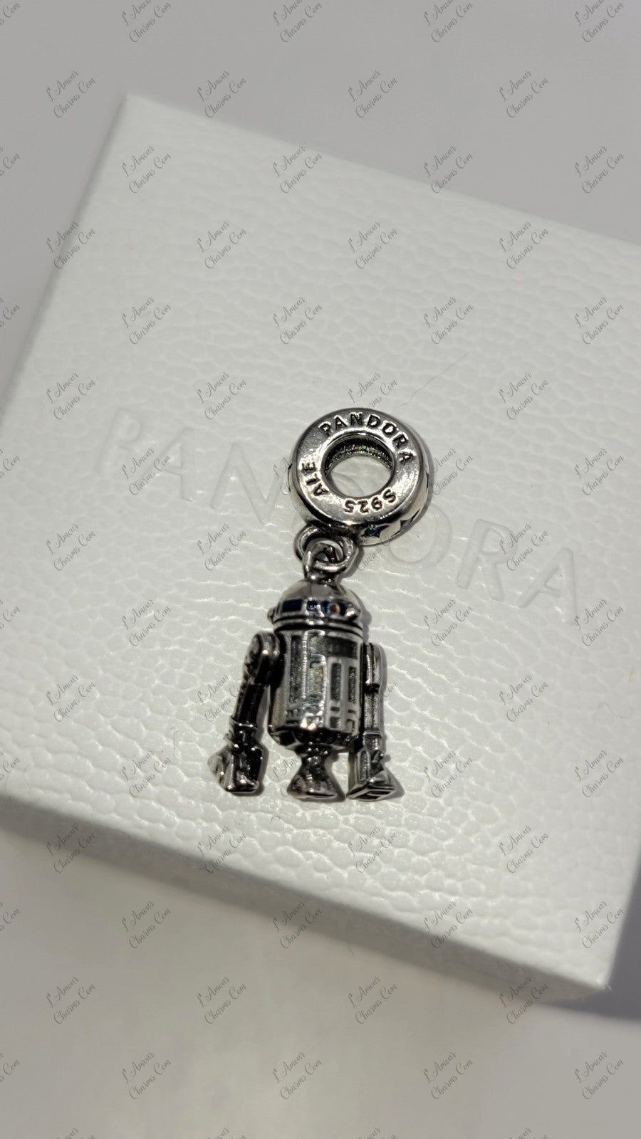  Authentic Pandora Star Wars Charms  R2D2, Death Star & Stormtrooper Bundle A33