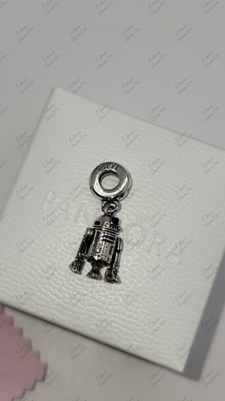  Authentic Pandora Star Wars Charms  R2D2, Death Star & Stormtrooper Bundle A33