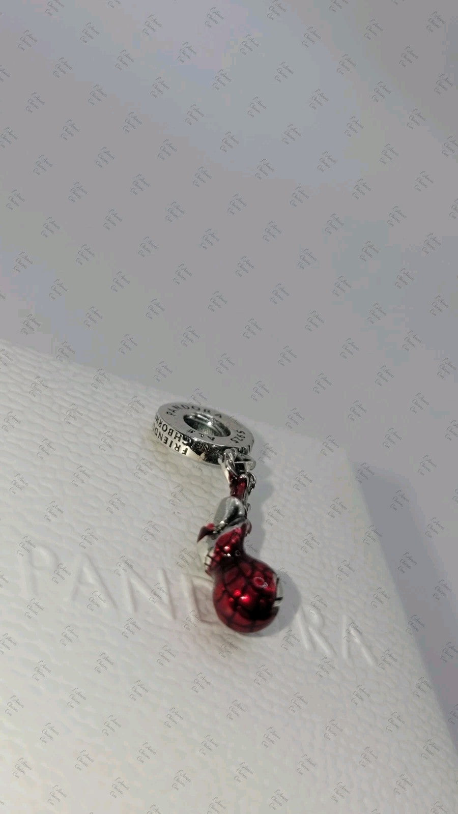 100% Authentic PANDORA 925 Marvel Spider-Man 4 Charms Collection In Box A20